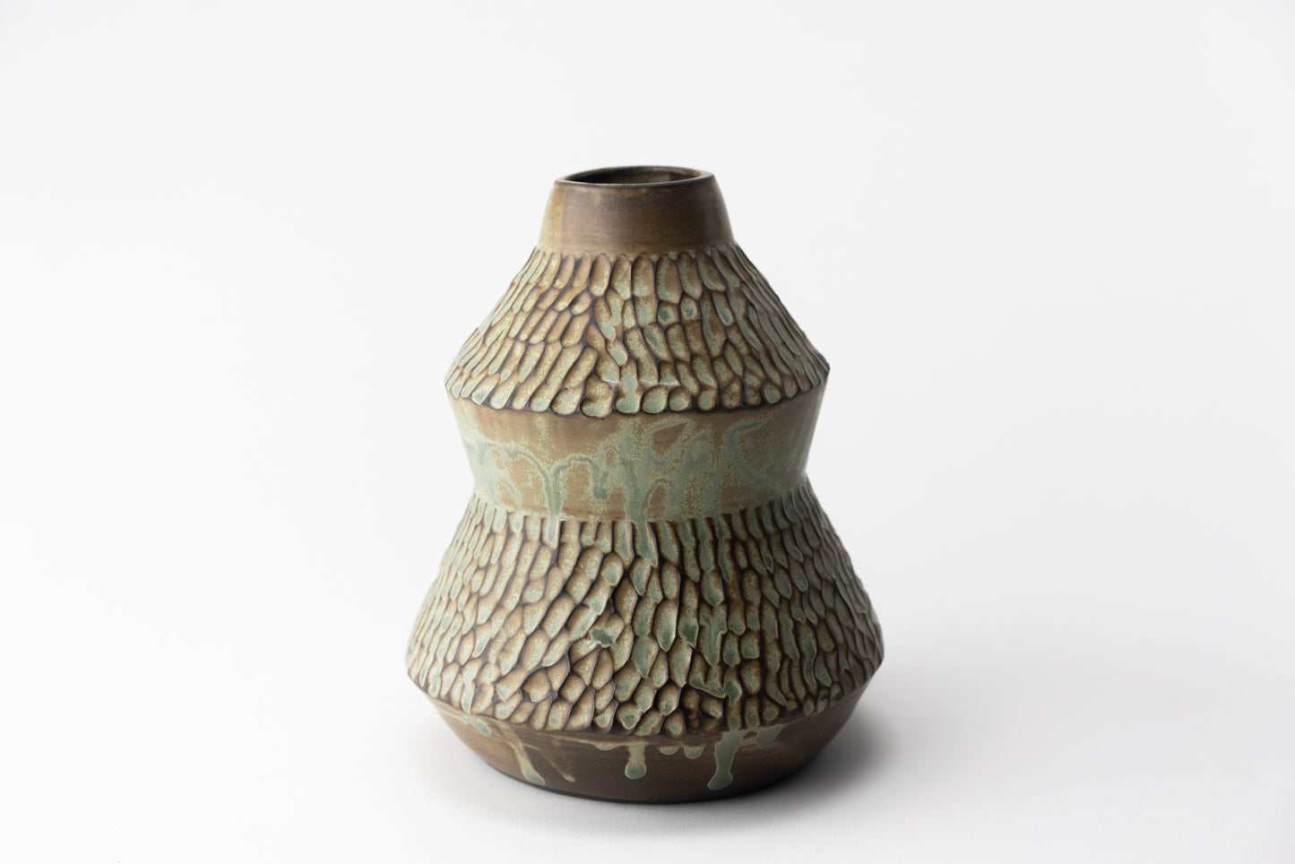 Tall Accordion Vase