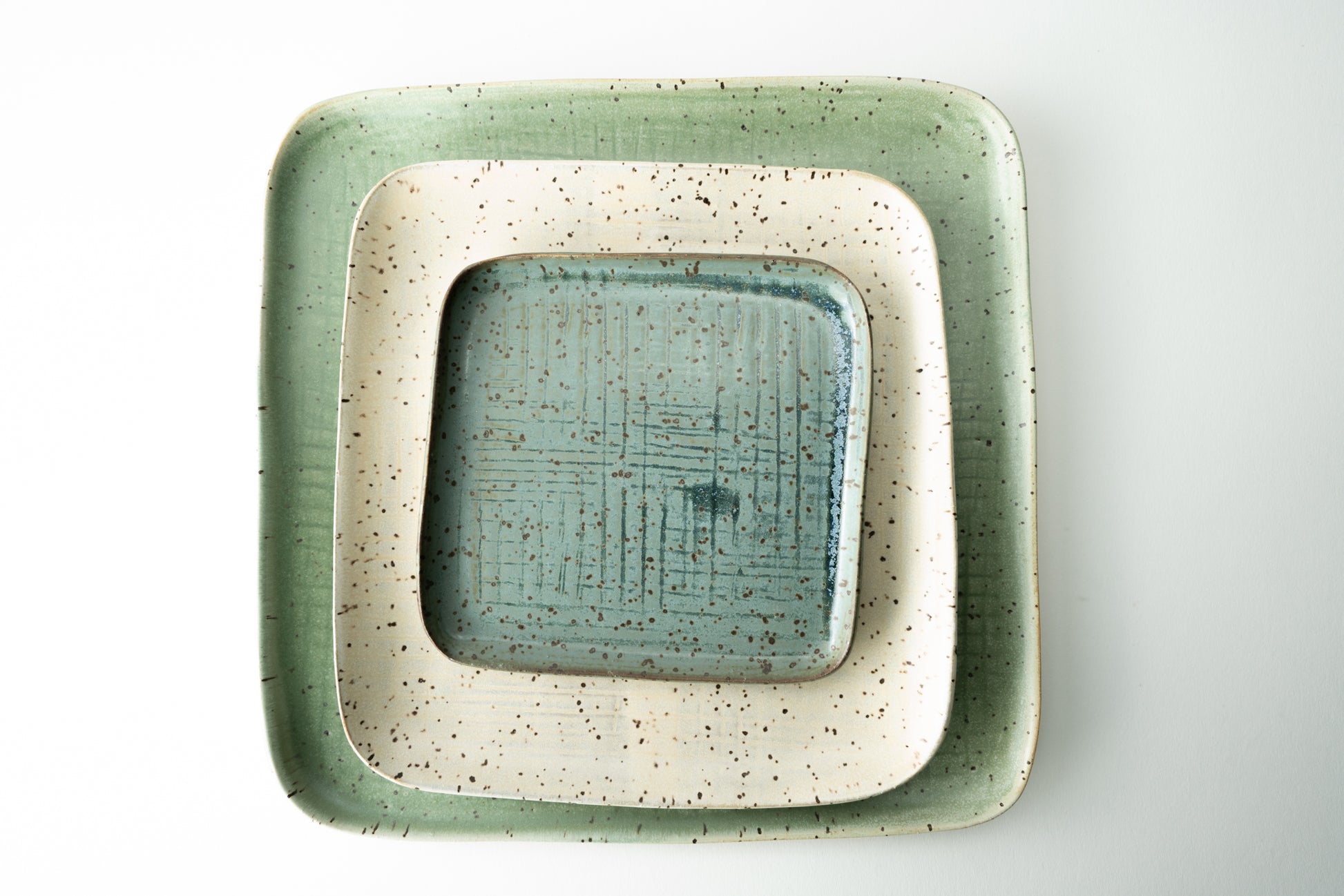 Handmade ceramic plate by MK Clayworks in Brevard, NC – minimalist, functional pottery crafted for everyday dining.