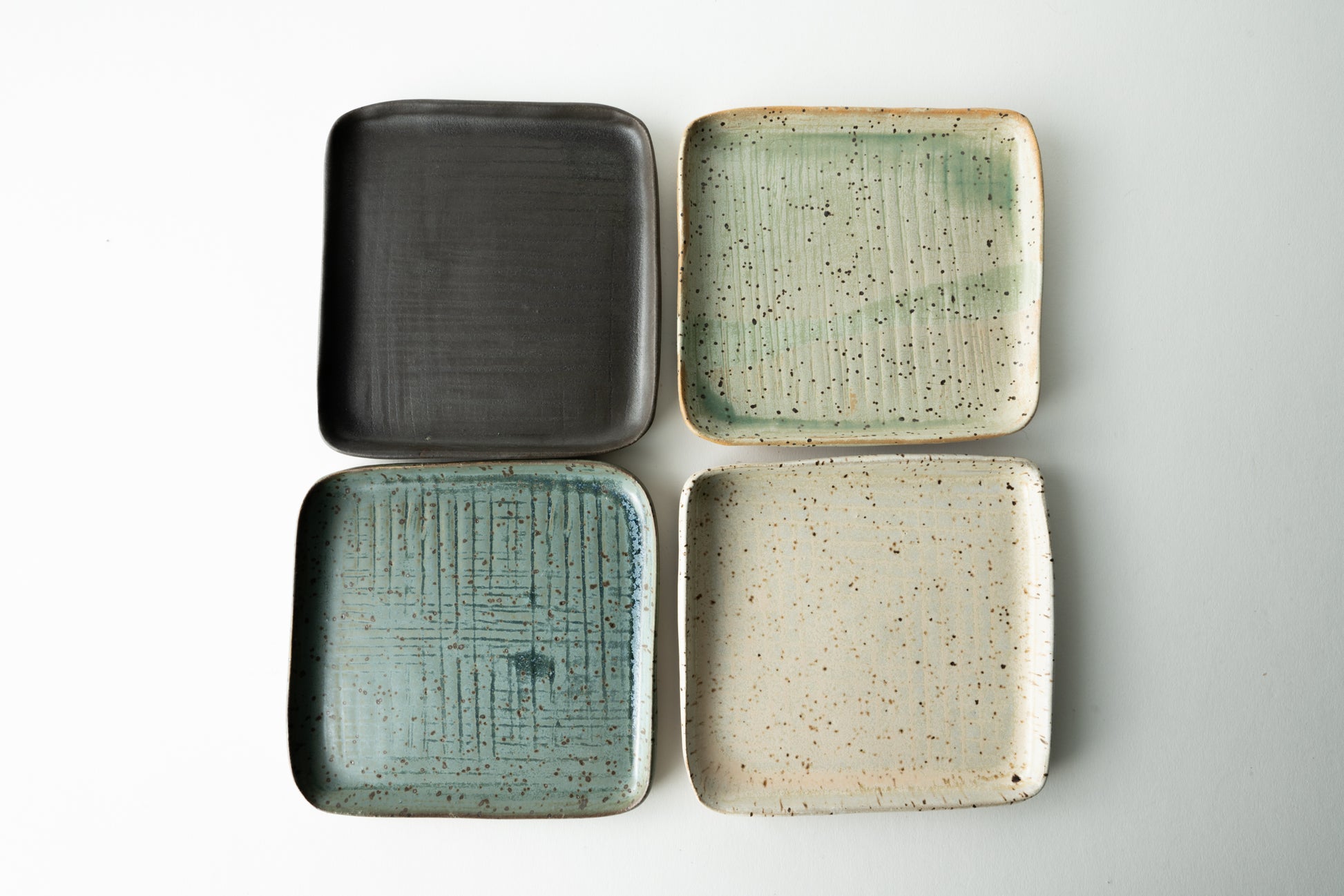 Handmade ceramic plate by MK Clayworks in Brevard, NC – minimalist, functional pottery crafted for everyday dining.