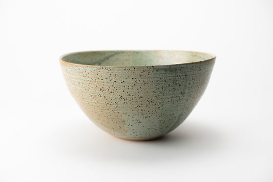 Handmade ceramic serving bowl by MK Clayworks in Brevard, NC – a beautifully crafted, functional pottery piece for everyday and special gatherings.