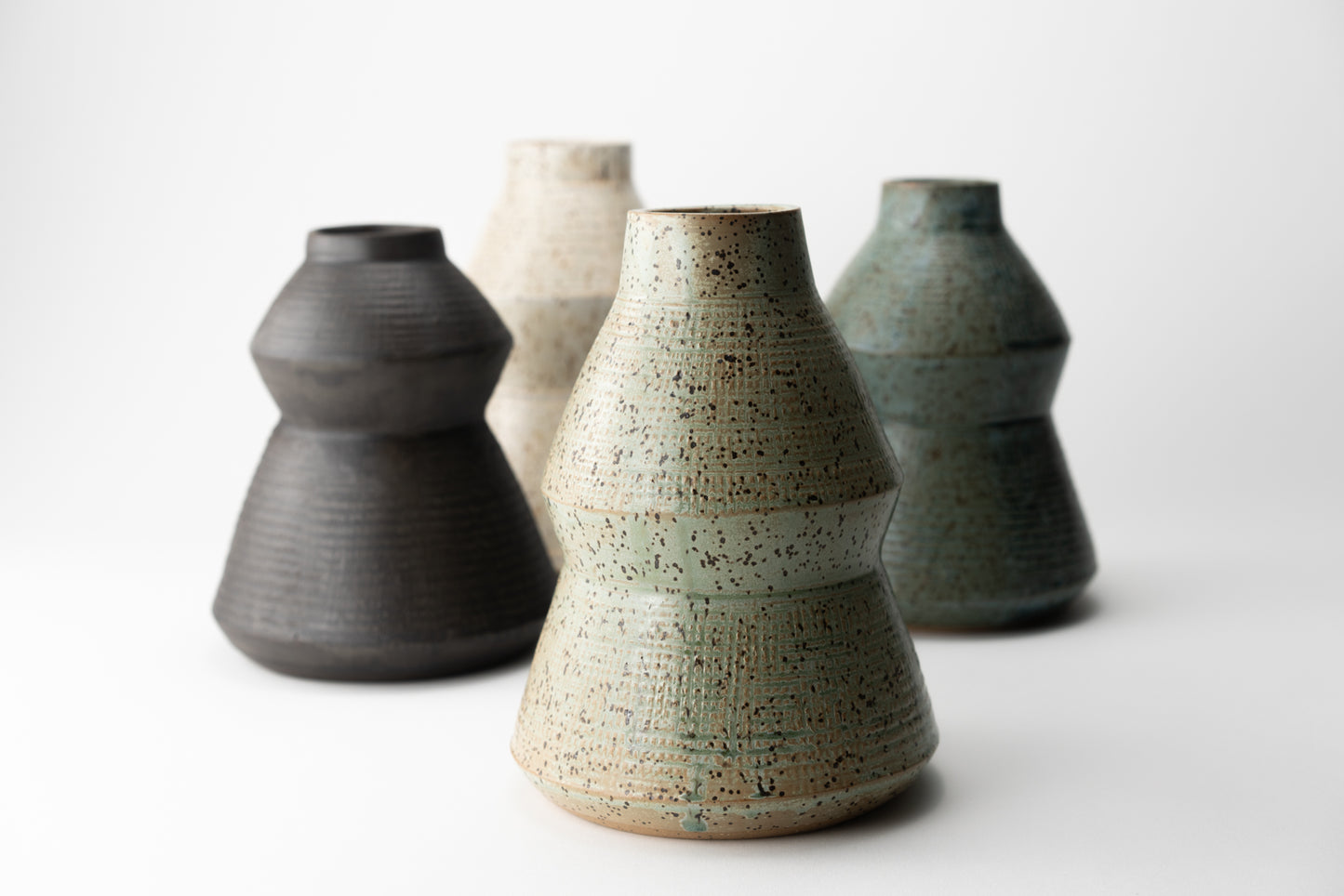 Tall Accordion Vase