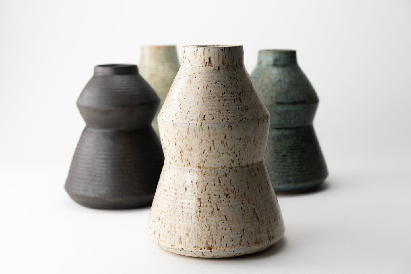 Tall Accordion Vase